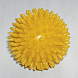 Igel-Massage-Handball gelb Ø 8 cm Produktbild
