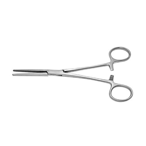 Pean Arterienklemme gerade, gerieft, 16 cm Produktbild Front View L