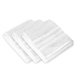 Gästetücher weiß, 30 x 50 cm (3 Stck.) (PACK=3 STÜCK) Produktbild