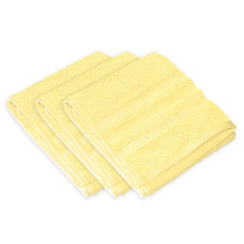 Gästetücher vanille, 30 x 50 cm (3 Stck.) (PACK=3 STÜCK) Produktbild Front View L