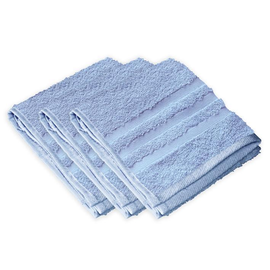 Gästetücher taubenblau, 30 x 50 cm (3 Stck.) (PACK=3 STÜCK) Produktbild