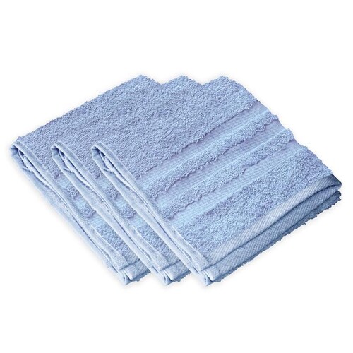 Gästetücher taubenblau, 30 x 50 cm (3 Stck.) (PACK=3 STÜCK) Produktbild Front View L