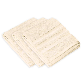 Gästetücher natur, 30 x 50 cm (3 Stck.) (PACK=3 STÜCK) Produktbild