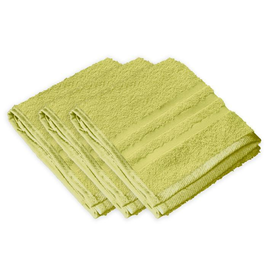Gästetücher limone, 30 x 50 cm (3 Stck.) (PACK=3 STÜCK) Produktbild