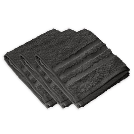 Gästetücher anthrazit, 30 x 50 cm (3 Stck.) (PACK=3 STÜCK) Produktbild