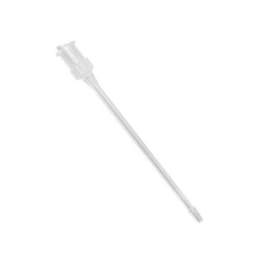 Einmal-Knopfkanülen, Kunststoff, steril, Ø 0,8 mm, Gesamtlänge 70 mm (150 Stck.) (PACK=150 STÜCK) Produktbild Front View L
