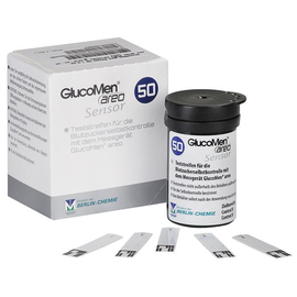 GlucoMen areo Sensor Blutzuckerteststreifen (50 T.) Produktbild