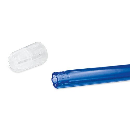 Einmal-Speichelsauger mit abnehmbarem Filter, blau (100 Stck.) (BTL=100 STÜCK) Produktbild Additional View 1 L