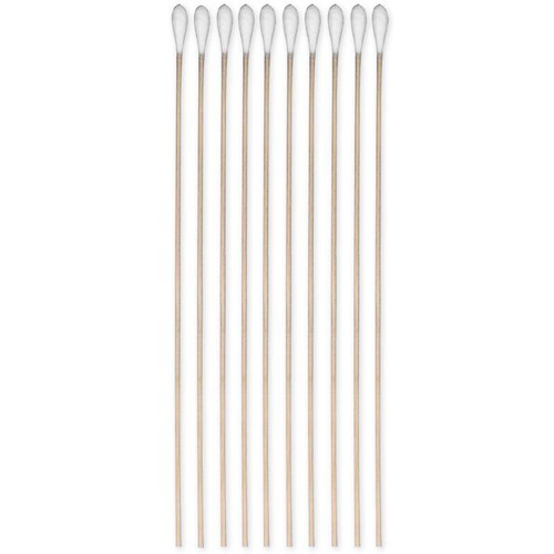 MEDI-WOOD Wattestäbchen Holz, 23 cm lang Ø 2,5 mm, Wattekopf Ø 4 mm (100 Stck.) (BTL=100 STÜCK) Produktbild Front View L