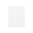 Wattestäbchen Aluminium, steril, 15 cm, Ø 1 mm, Wattekopf Ø 2 mm (100 Stck.) (BTL=100 STÜCK) Produktbild