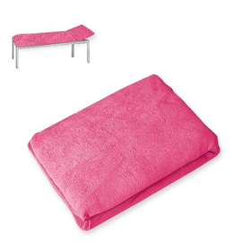 Liegenbezug Frottee pink, 80 x 200 cm Produktbild