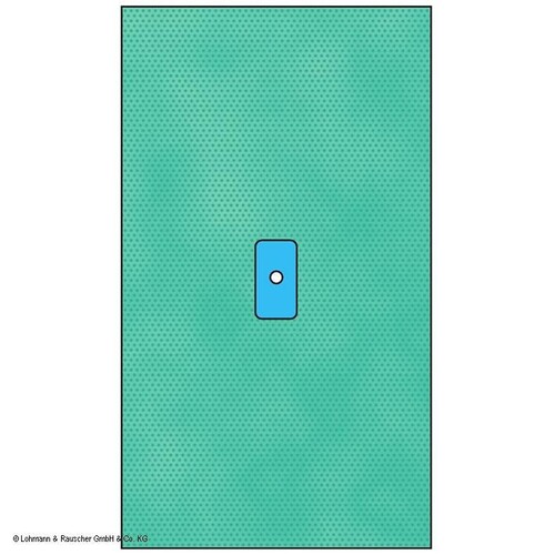 Raucodrape PRO Extremitätentücher Hand/Fuß,steril, 225 x 300 cm (10 Stck.) (PACK=10 STÜCK) Produktbild Front View L