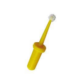 Einmal-Micro-Applikationstips, beflockt, gelb (100 Stck.) (BTL=100 STÜCK) Produktbild