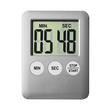 Digital Timer mit kleinem Display silber Produktbild