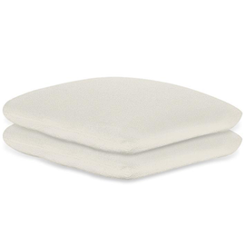 Kissenbezüge Frottee silbergrau, 40 x 40 cm, mit Reißverschluss (2 Stck.) (PACK=2 STÜCK) Produktbild