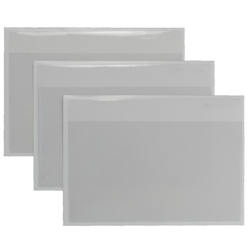 Einstecktaschen DIN A5 quer, selbstklebend (100 Stck.) (PACK=100 STÜCK) Produktbild Front View L
