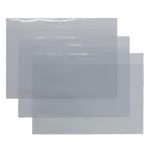 Einstecktaschen DIN A5 quer zum Abheften (100 Stck.) (PACK=100 STÜCK) Produktbild Front View L