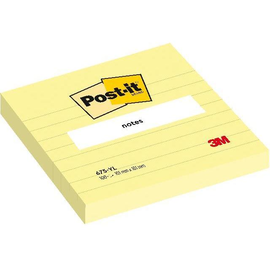Haftnotizen Post-it Z-Notes 12 Blöcke 76x76mm gelb Z-Faltung Papier 3M R330 CY (PACK=12x 100 BLATT) Produktbild