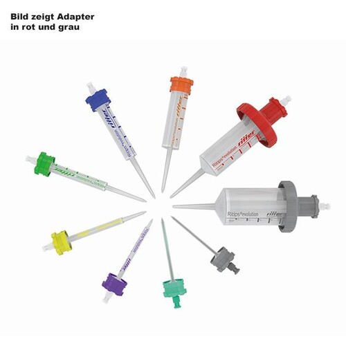 Ritips-Adapter 25 ml rot Produktbild Front View L