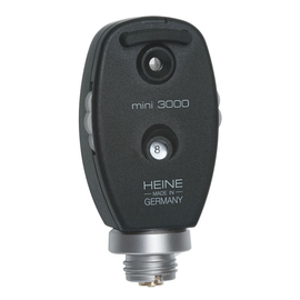 mini 3000 Ophthalmoskop-Kopf 2,5 V XHL, schwarz, ohne Griff Produktbild