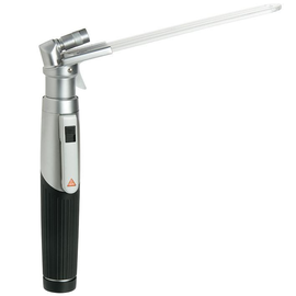 mini 3000 Mundspatelhalter 2,5 V XHL, schwarz, mit Batteriegriff mini 3000 inkl. Batterien, mit 5 Einmalspateln Produktbild