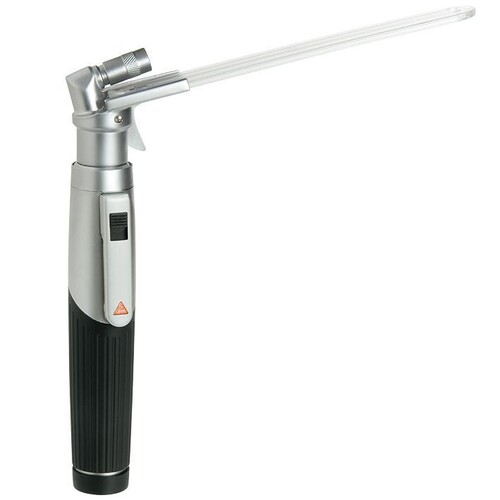 mini 3000 Mundspatelhalter 2,5 V XHL, schwarz, mit Batteriegriff mini 3000 inkl. Batterien, mit 5 Einmalspateln Produktbild Front View L