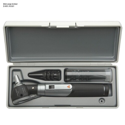 mini 3000 F.O. Otoskop 2,5 V XHL, blau, mit Batteriegriff mini 3000 Produktbild Front View L