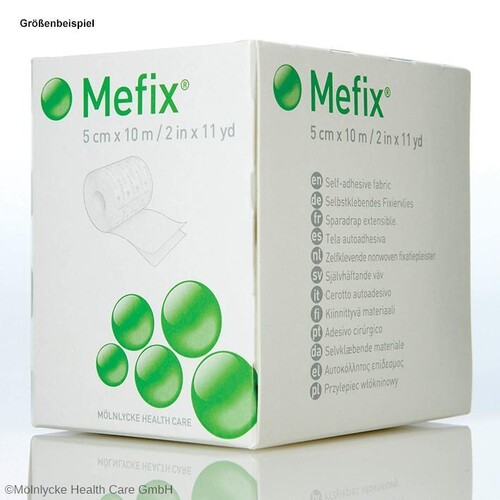 Mefix Fixiervlies 10 cm x 10 m Produktbild Front View L
