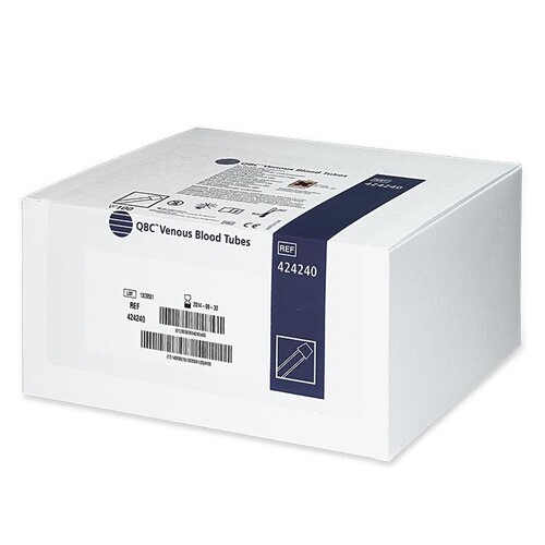 Testpackung venöse QBC-Röhrchen (100 Stck.) (PACK=100 STÜCK) Produktbild Front View L