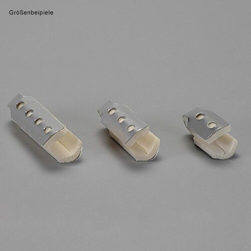Fingerschiene 90 mm röhrenförmig Produktbild Front View L