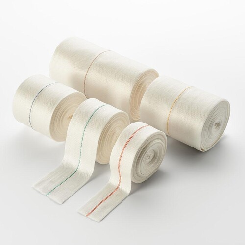 miro-tubiquick Schlauchverband Gr. 4 gelb, 10 m x 10,75 cm Produktbild Front View L