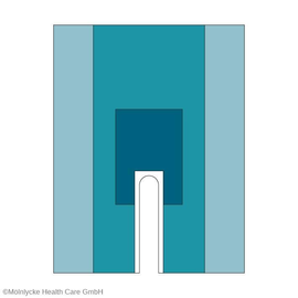Schlitztücher selbstklebend 200 x 260 cm (14 Stck.) (PACK=14 STÜCK) Produktbild