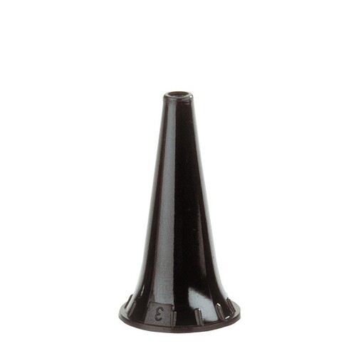 Dauergebrauchs-Tip Ø 3 mm schwarz Produktbild Front View L