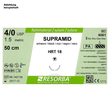 SUPRAMID HRT 18 4/0=1,5 schwarz, Nahtmaterial Fadenlänge 75 cm (36 Stck.) (PACK=36 STÜCK) Produktbild