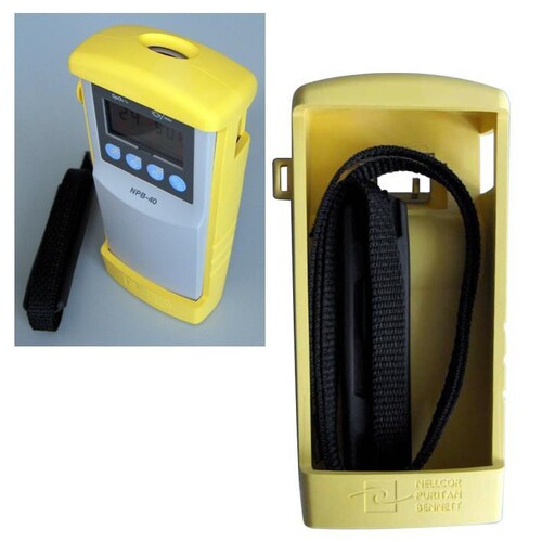 Gummischutzhülle gelb für NEL NPB-40 und N65-1 Produktbild Front View L