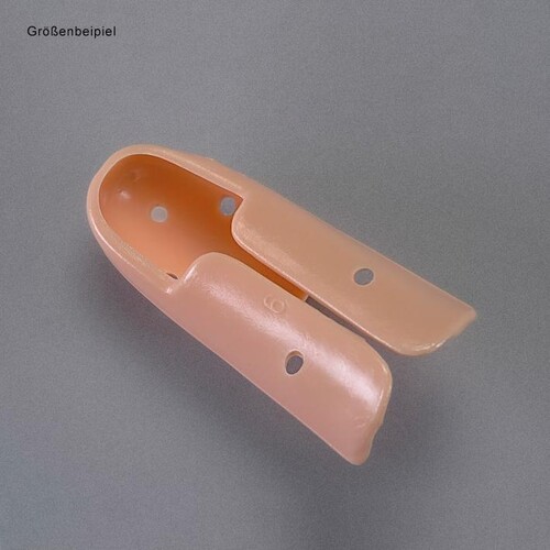 Stack-Schiene Gr. 7 hautfarben gespalten Produktbild Front View L