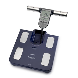 OMRON BF511 Körperfettanalysewaage blau Produktbild