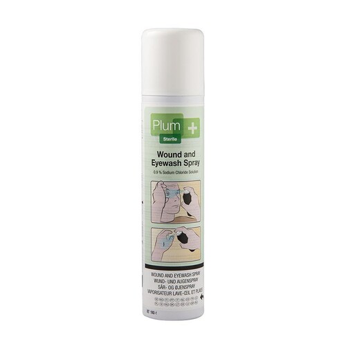 Plum Wund- und Augenspray 250 ml (0,9 % Natriumchloridlösung)  Produktbild