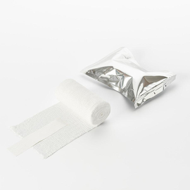 miro-zinkleimbinden weiß, 5 m x 10 cm, einzeln verpackt (10 Stck.) (PACK=10 STÜCK) Produktbild