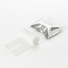 miro-zinkleimbinden weiß, 7 m x 10 cm, einzeln verpackt (10 Stck.) (PACK=10 STÜCK) Produktbild