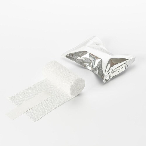 miro-zinkleimbinden weiß, 5 m x 8 cm, einzeln verpackt (10 Stck.) (PACK=10 STÜCK) Produktbild Front View L