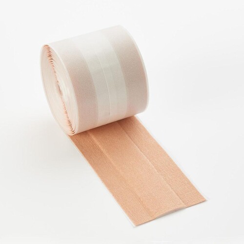 miro-med Wundschnellverband beige, 5 m x 8 cm Produktbild Front View L