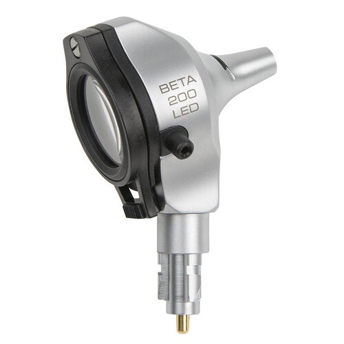 BETA 200 F.O. Otoskop-Kopf LED, mit 4 Dauergebrauchs-Tips, ohne Griff Produktbild Front View L