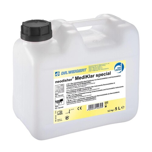 neodisher MediKlar special 5 Ltr. Nachspüler Produktbild Front View L