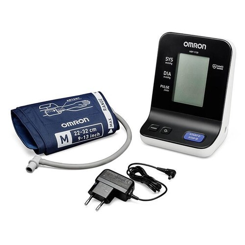 OMRON HBP-1120 professionelles Oberarm-Blutdruckmessgerät Produktbild Front View L