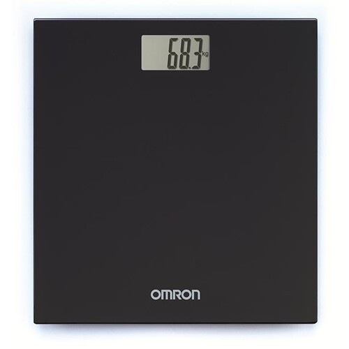 OMRON Digitale Personenwaage HN-289 schwarz Produktbild Front View L