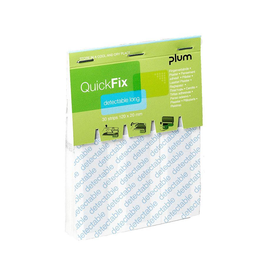 QuickFix Detectable long Refill Pflaster 12 x 2 cm (30 Strips) Produktbild