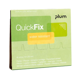 QuickFix Water resistant Refill wasserfeste Pflaster (45 Strips) Produktbild