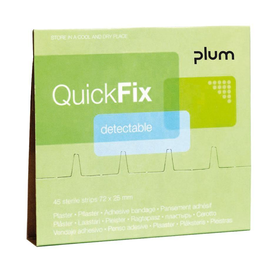 QuickFix Detectable Refill Pflaster (45 Strips) Produktbild