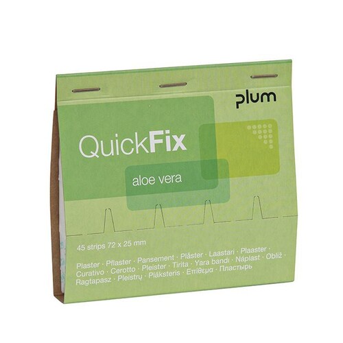 QuickFix Aloe Vera Refill Pflaster (45 Strips) Produktbild Additional View 1 L